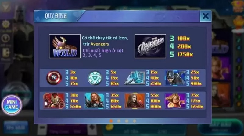 Avengers B52 Club Khám Phá Trò Chơi Avengers B52 Club Tại B52 Club