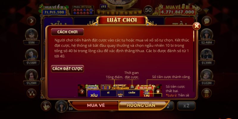 Keno Lộc Phát B52 Club Cách chơi Keno Lộc Phát B52 Club chi tiết